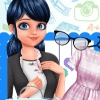 Parisian Girl Back To School