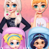 Princesses Caring For Baby Princesses