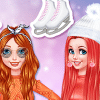 Princesses Ice Skating Fun