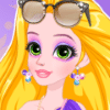 Rapunzel Loves Purple Dresses