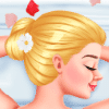 Rapunzel Relaxing At The Spa